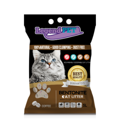 Legend Pet Bentonite Cat litter coffee