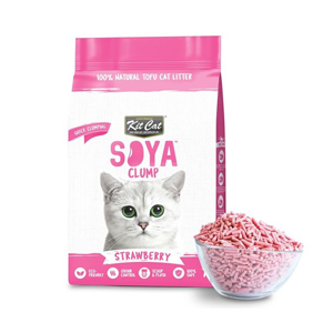 Kit Cat SoyaClump Soybean Cat Litter – Strawberry (7L)